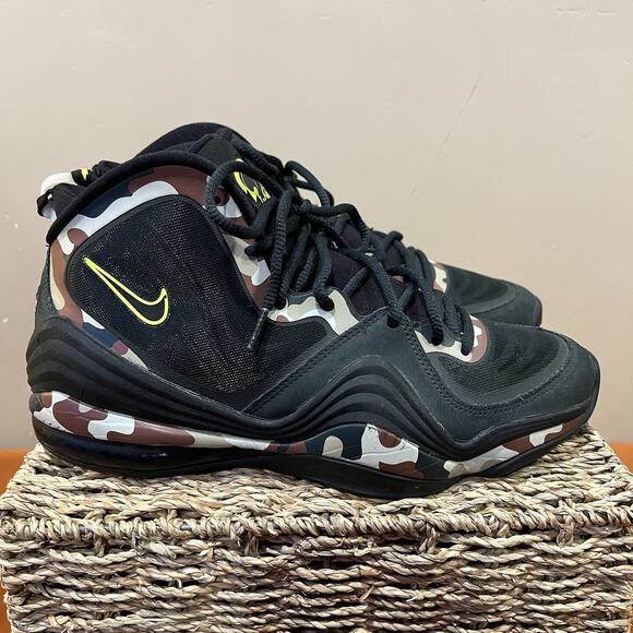 Nike Air Penny 5 Camo Camo Green Black Brown Men size 9 main image 9